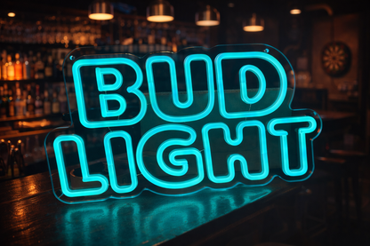 Bud Light Beer Neon Sign
