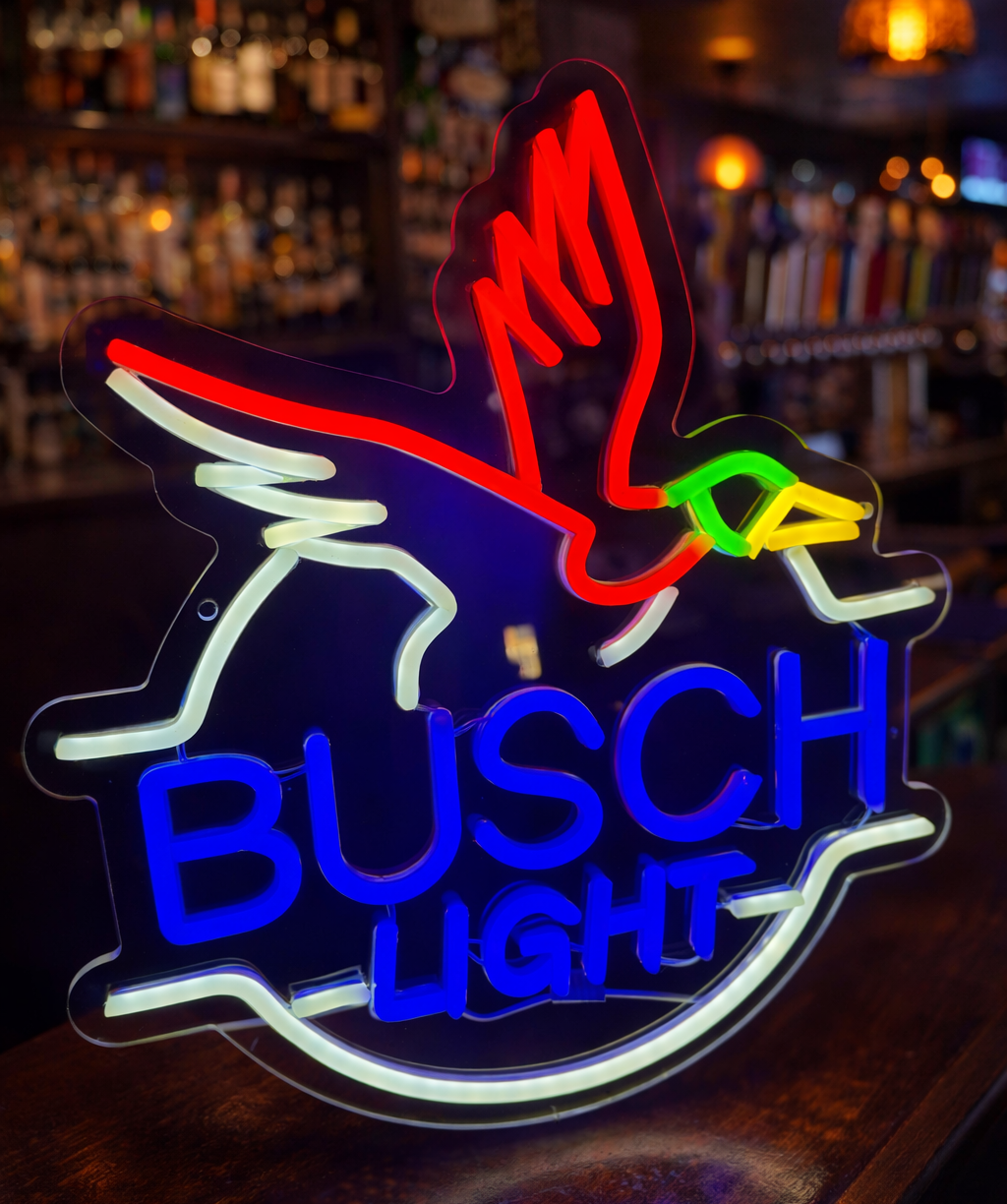 Duck Beer Neon Sign