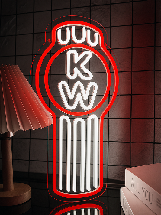 Kenworth Trucker Neon Sign