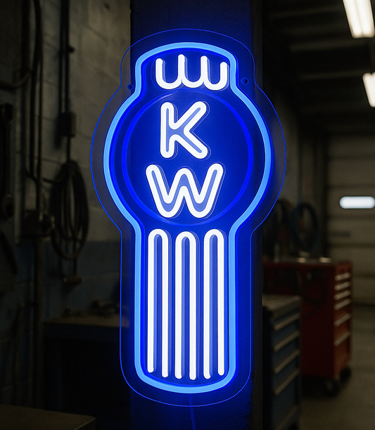 Kenworth Trucker Neon Sign