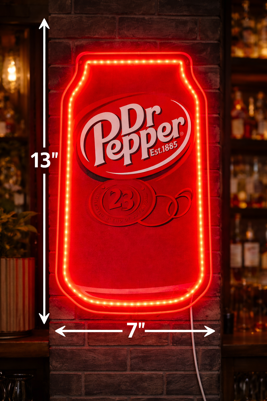 Soda Pop Drink Neon Sign