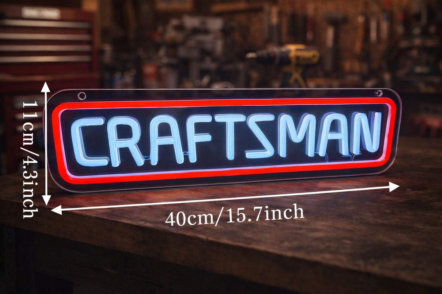 Craftsman Tools LED Neon Sign