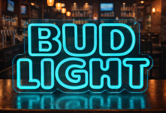 Bud Light Beer Neon Sign