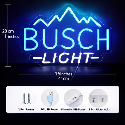 Mountain Beer Neon Sign