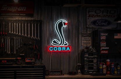 Shelby Cobra Ford Mustang Neon Sign
