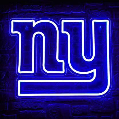 New York Giants NFL Football Neon Sign