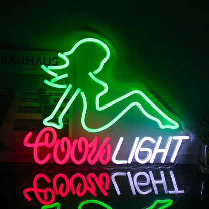 Coors Light Neon Sign