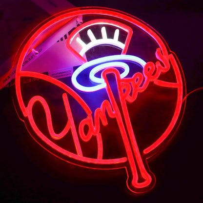 New York Baseball Neon Sign