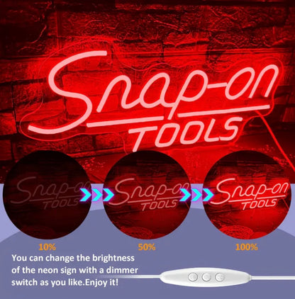 Snap On Tools Neon Sign