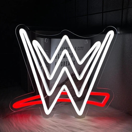 WWE Wrestling Neon Sign